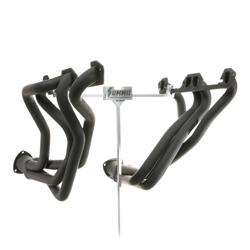 Summit Black Painted Headers 72-93 Dodge D-Series Trucks 273-360 - Click Image to Close